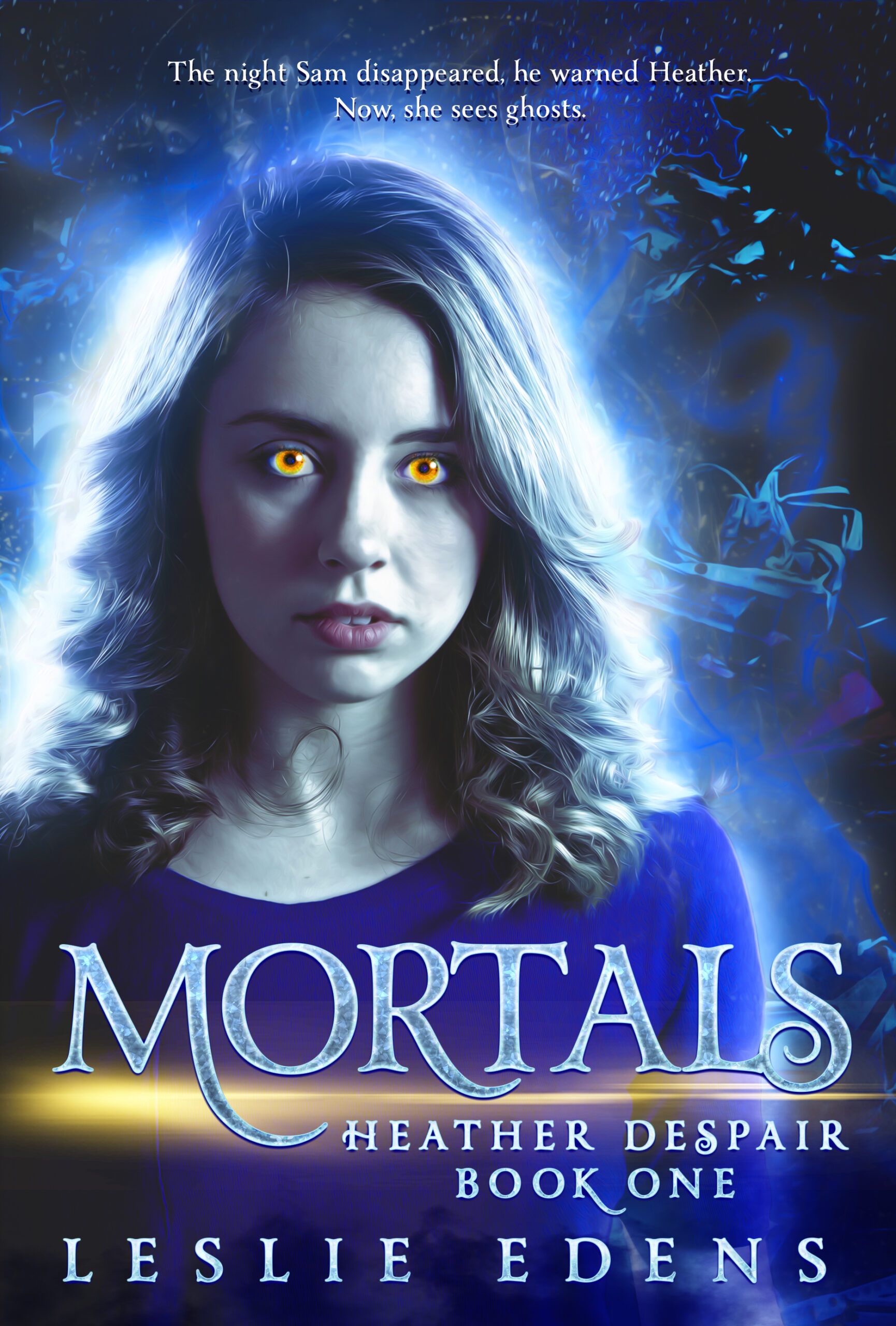 Book cover for Mortals by Leslie Edens